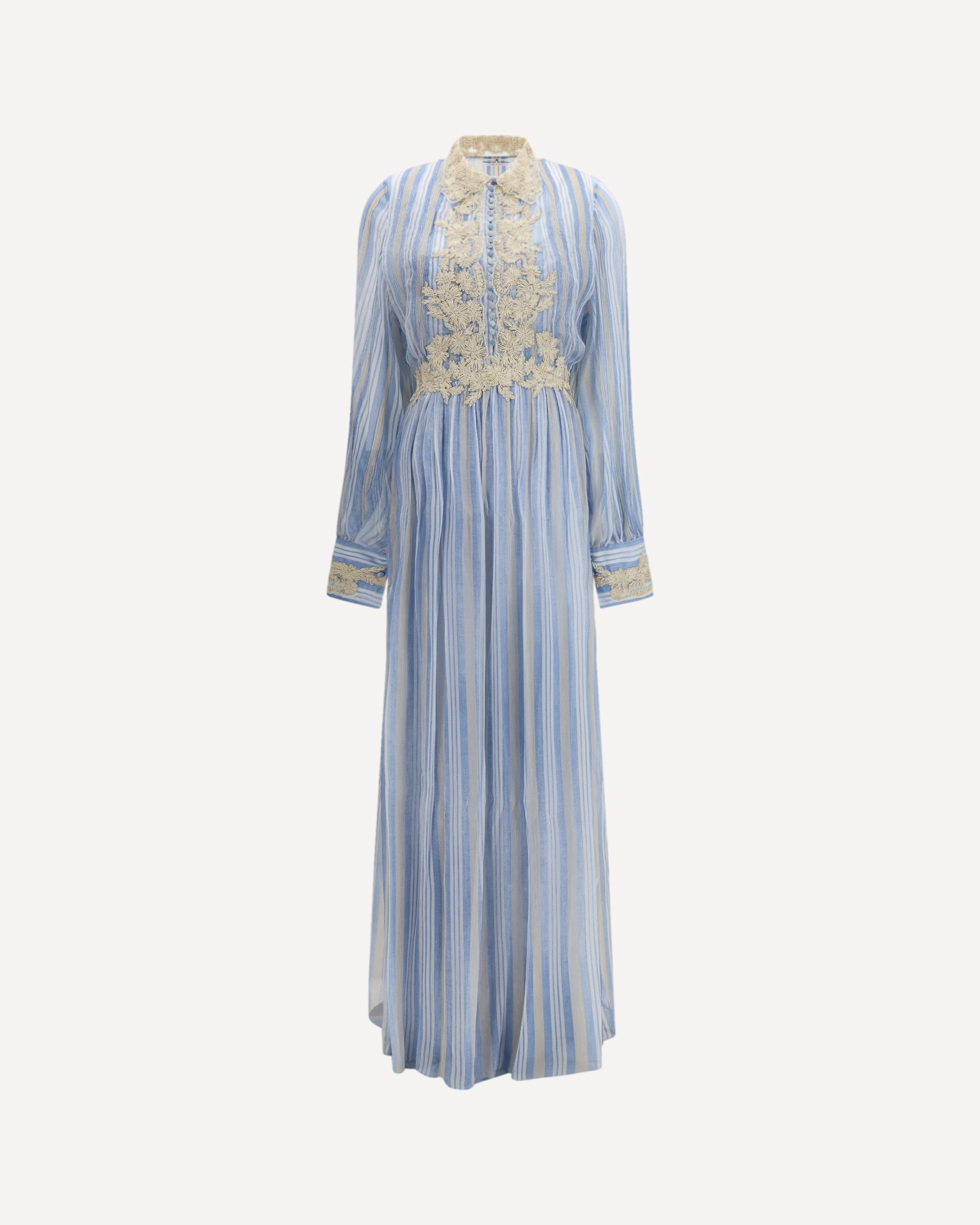 ERMANNO SCERVINO Long silk Dress LIGHT BLUE | Base Blu