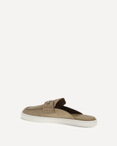 Chanme Mules Loafers - BEIGE | Base Blu