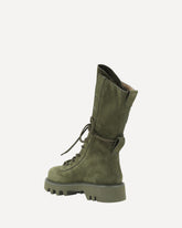 Combat Ankle Boots - KHAKI  | Base Blu