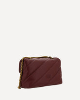 Love Classic leather Shoulder Bag - RED | Base Blu