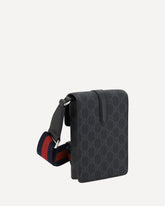 Logoed Shoulder Bag - BLACK | Base Blu