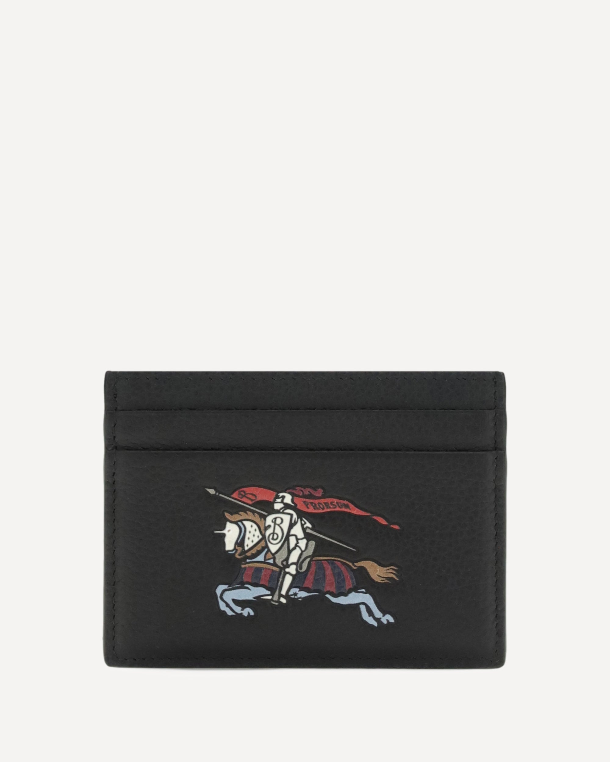 BURBERRY EKD Card Holder BLACK | Base Blu