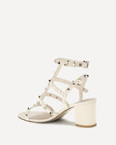 Rockstud Sandals - CREAM | Base Blu