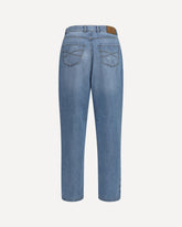 Worn-effect Jeans - BLUE | Base Blu