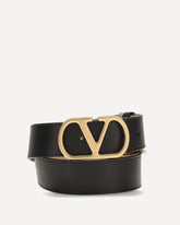Cintura reversibile  - NERO | Base Blu