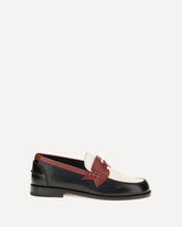Plato leather Loafers - BLACK | Base Blu