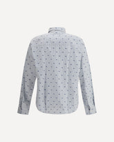 Striped shirt with iconic fox - GREY | Base Blu