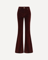 Victoria Flare Jeans - BORDEAUX | Base Blu