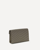 Cassandre Envelope Clutch - GREY | Base Blu