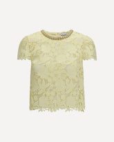Lace Top - YELLOW | Base Blu