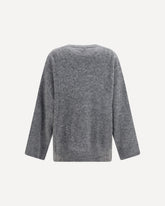 Mushroom Teddy alpaca-blend Sweater - GREY | Base Blu