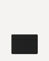 Grain De Poudre leather Cardholder - BLACK | Base Blu
