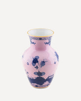 Oriente Italiano Collection Ming porcelain Vase - PINK | Base Blu