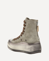 Distressed Tall Kurt Sneakers - KHAKI  | Base Blu