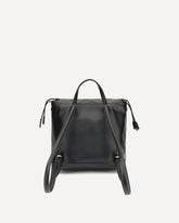 Zaino Grace in pelle  - NERO | Base Blu