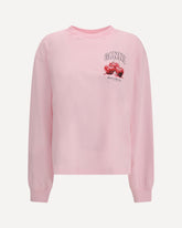 Long-Sleeve T-shirt with cherries print - PINK | Base Blu
