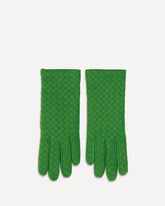 Leather Gloves - GREEN | Base Blu