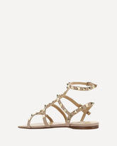 Rockstud Sandals - BEIGE | Base Blu