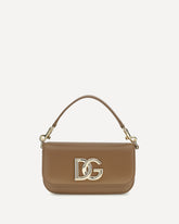 Leather Handbag - BROWN | Base Blu