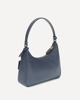 Re-Edition 2005 Re-Nylon and saffiano Shoulder Bag - BLUE | Base Blu