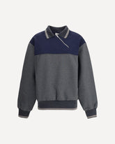 Zip polo Sweatshirt - MULTICOLOUR | Base Blu