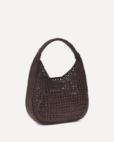 Logoed Shoulder Bag - BROWN | Base Blu