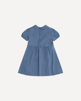 Stretch cotton poplin Dress - BLUE | Base Blu