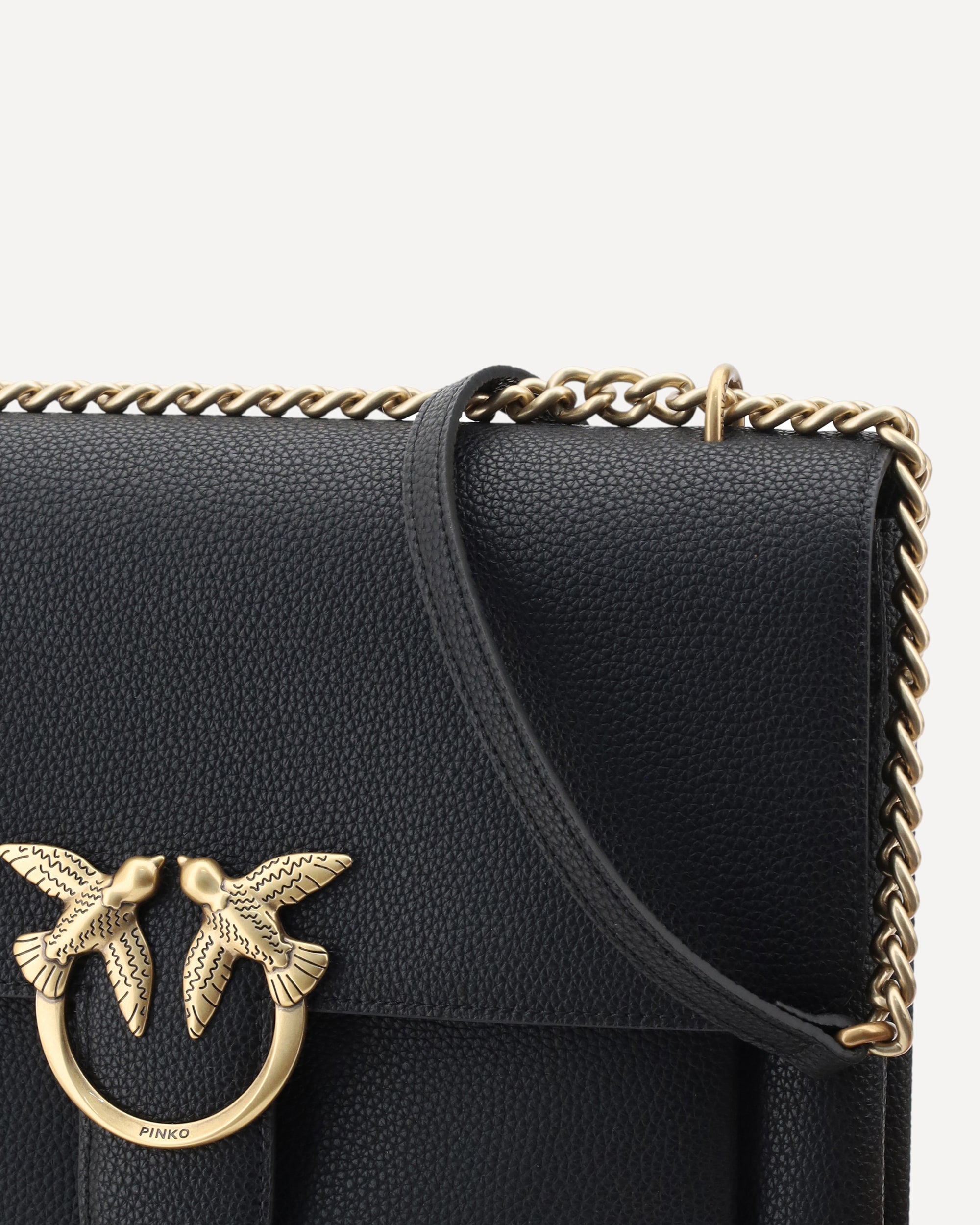 PINKO Love Shoulder Bag BLACK | Base Blu