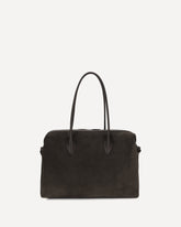 Large Brioche Duffle Shoulder Bag - BROWN | Base Blu