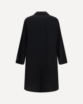 Double-face wool Coat - BLACK | Base Blu