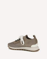 Cotton Sneakers - BEIGE | Base Blu