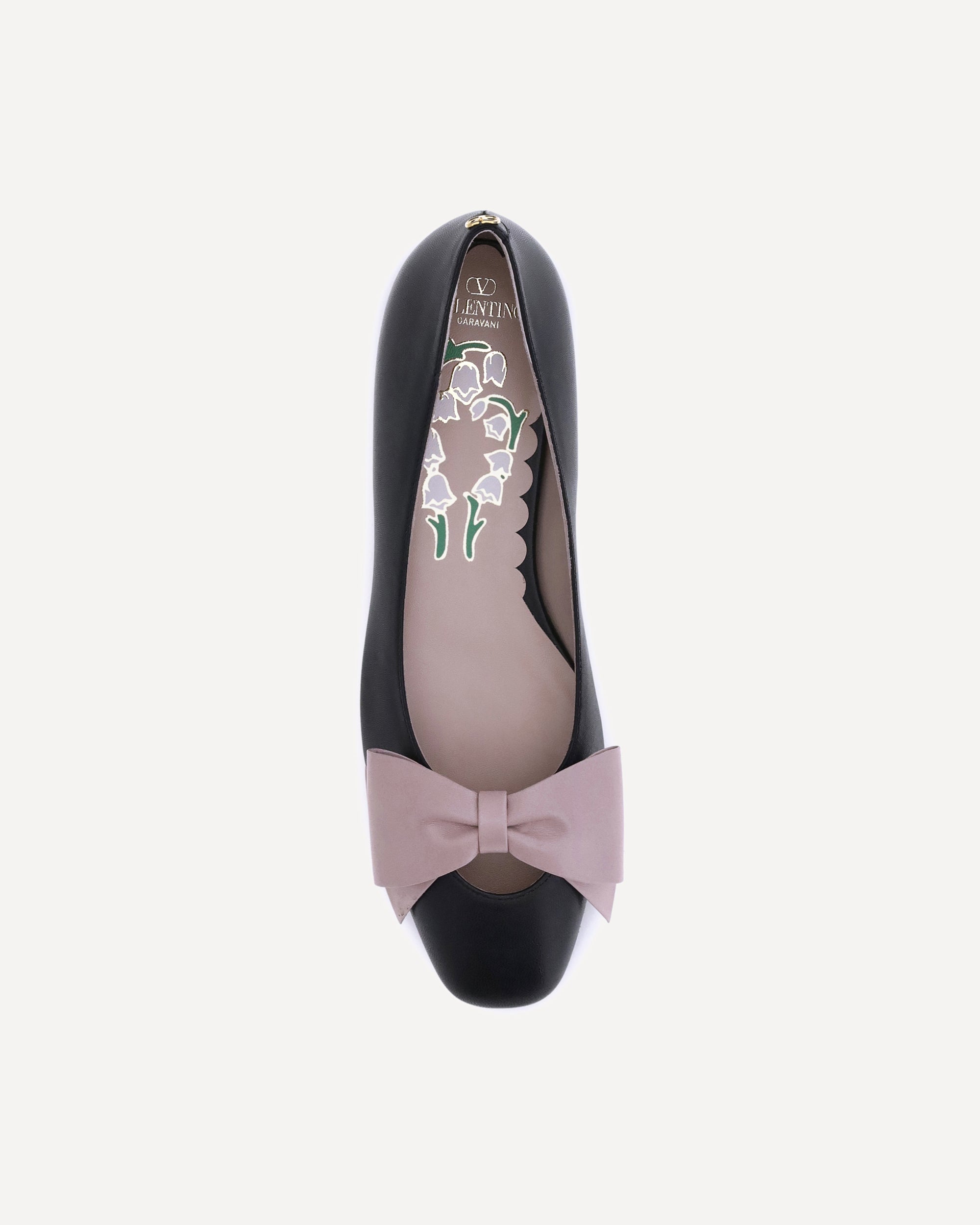 VALENTINO GARAVANI Bowow Ballerinas BLACK | Base Blu