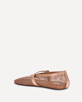 Mesh Ballerinas - BEIGE | Base Blu