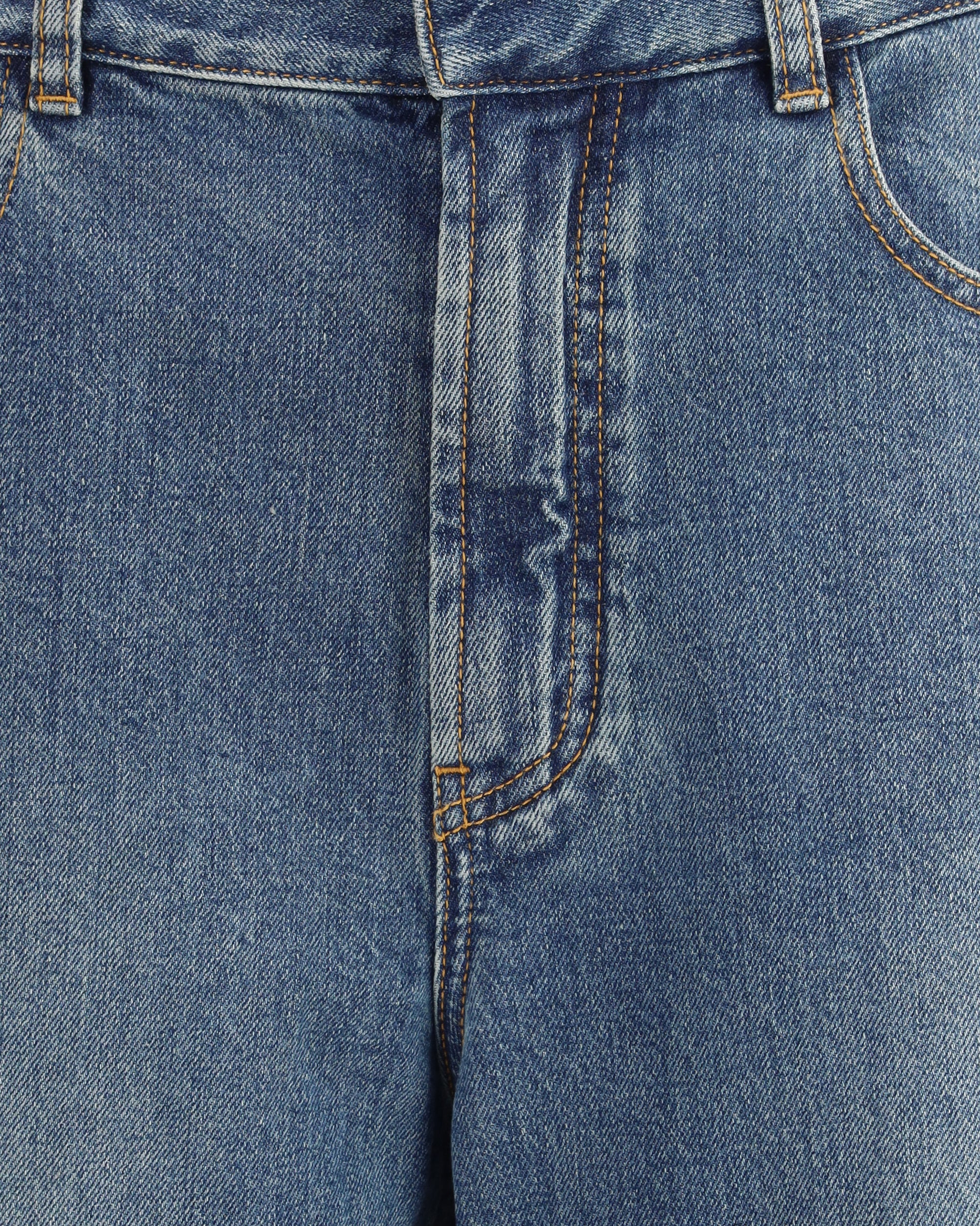 ALAÏA Twisted Jeans BLUE | Base Blu