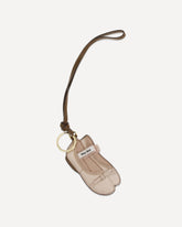 Miu Ballet leather Keyring - PINK | Base Blu