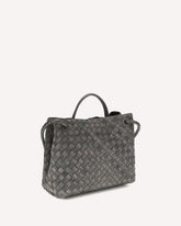 Medium Andiamo Handbag - GREY | Base Blu