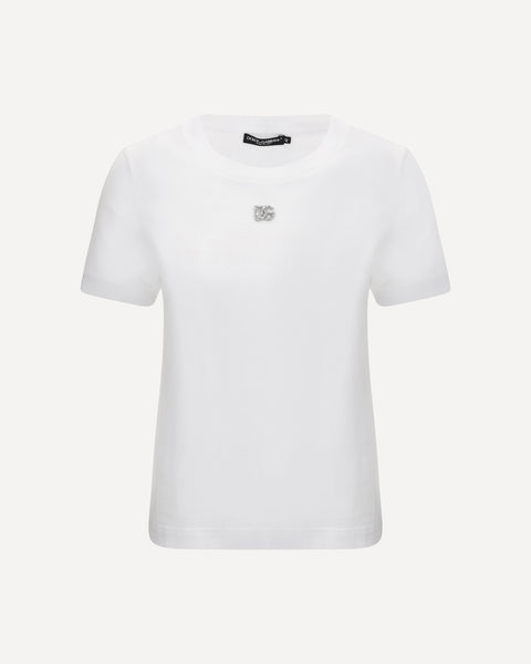 新品未使用 国内正規品 DOLCE & GABBANA T-shirt Dolce & Gabbana Side Print Logo T-Shirt – THELUXESHOPPER