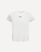 Cotton T-shirt - WHITE | Base Blu