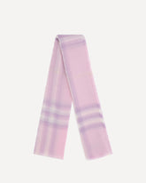 Sciarpa ampia in lana Check - ROSA | Base Blu