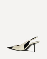 Babylone Breteuil open-back Pumps - CREAM | Base Blu
