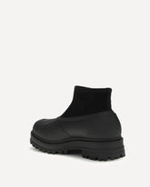 Avan Hybrid rubber Boots - BLACK | Base Blu