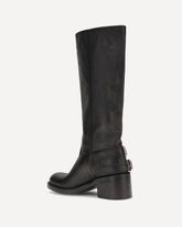 Dakota biker Boots - BLACK | Base Blu