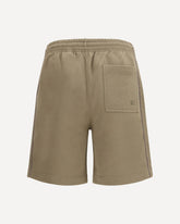 Cotton Shorts with Check trims - BROWN | Base Blu