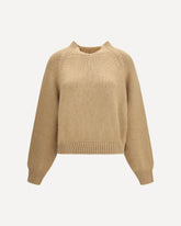 Cain cashmere Sweater - BEIGE | Base Blu