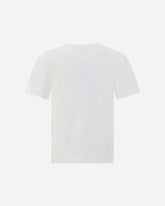 T-Shirt logata - BIANCO | Base Blu