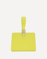 Leather Clutch - YELLOW | Base Blu