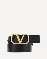 Reversible VLogo Belt - BROWN | Base Blu