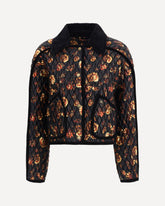 Floriston Quilted Jacket - BLACK | Base Blu