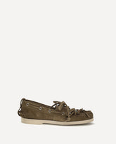 Boat Loafers - KHAKI  | Base Blu