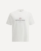 T-shirt in jersey di cotone - BIANCO | Base Blu